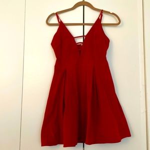 Velour Cocktail Dress